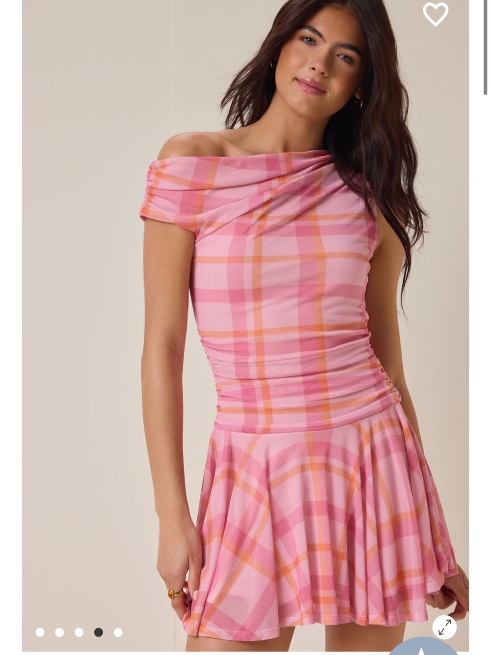 Ashton Asymmetrical Mini dress new with tags Altar’d state - Picture 4 of 5